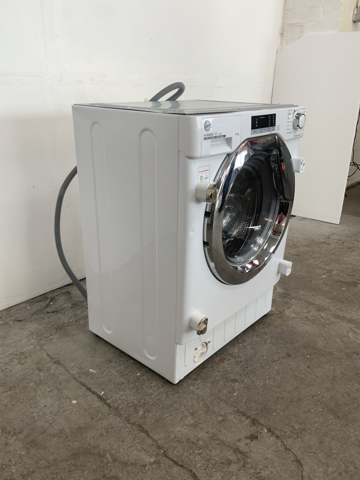 New Graded Hoover H-WASH 300 LITE HBWS49D2ACE-80 Washing Machine  RRP £539 K25
