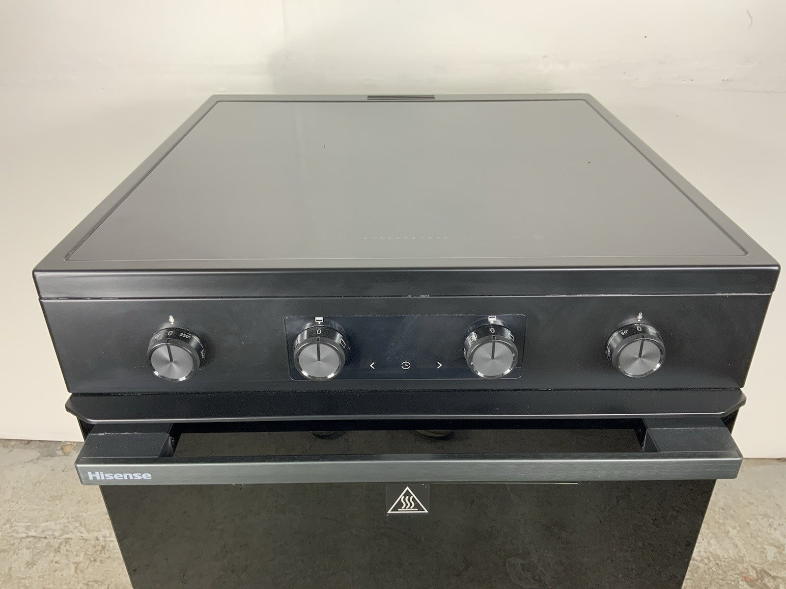 New Graded Hisense Hi6 Max HDCEIT6C20B 60cm Double Oven Electric Cooker F56
