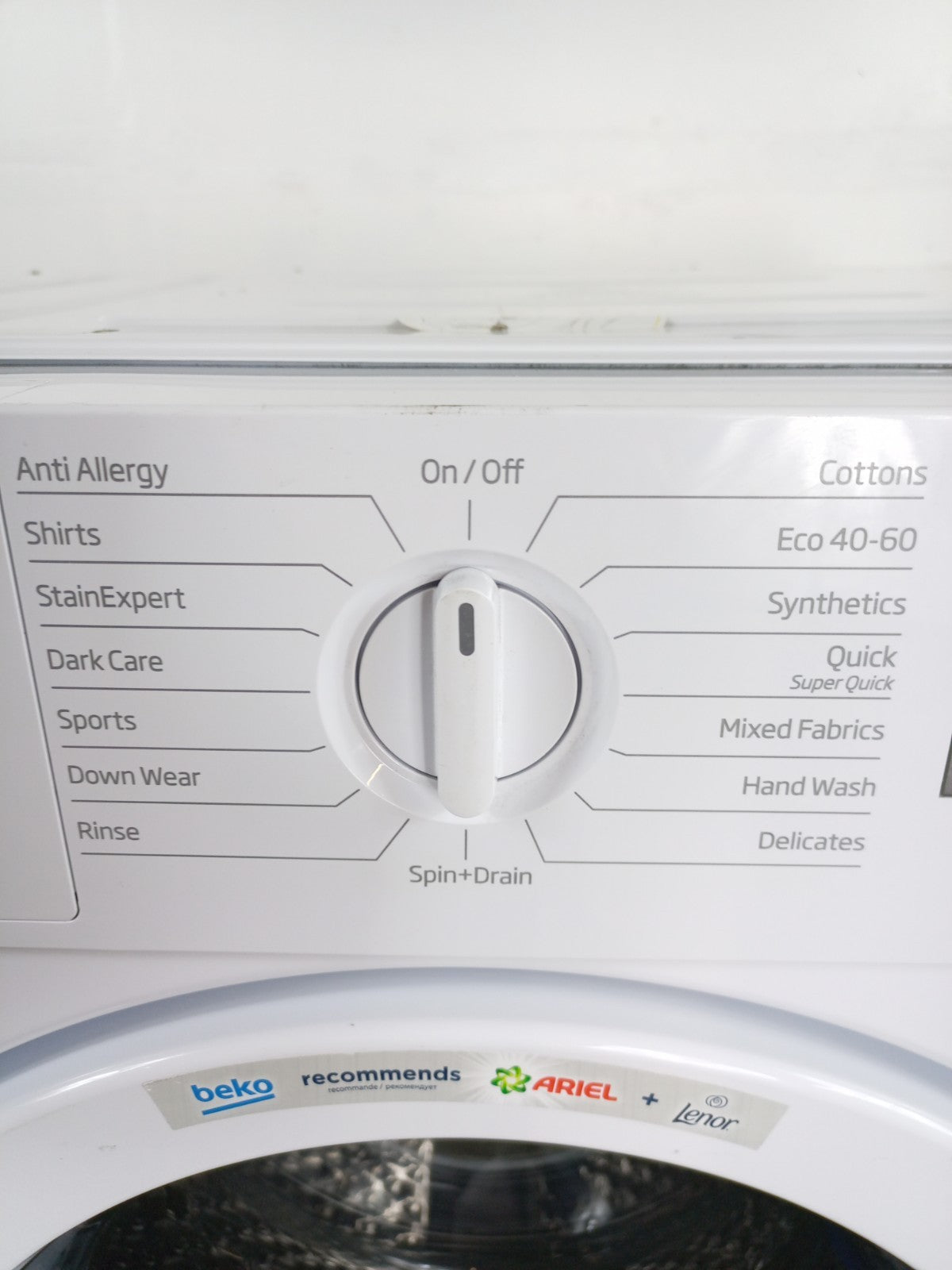 New Graded Beko WTIK74151F Integrated 7 kg 1400 Spin Washing Machine E51