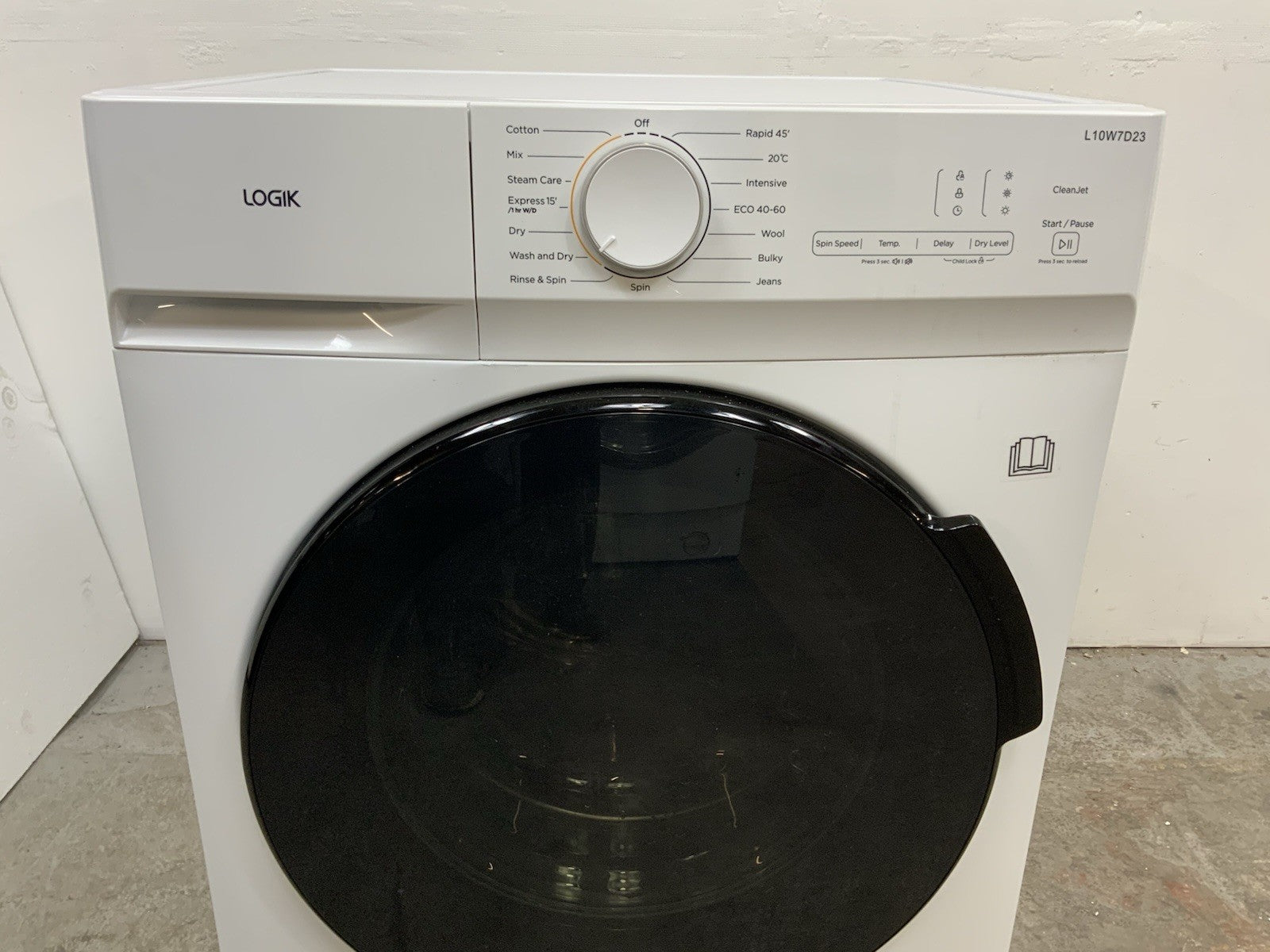 New Graded LOGIK L10W7D23 10 kg Washer Dryer - White RRP £429 P57