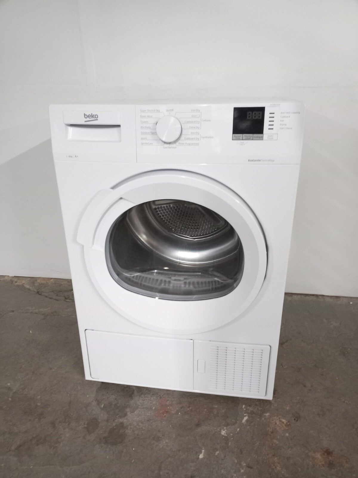 New Graded  Beko DTLP81151W 8kg Heat Pump Tumble Dryer RRP£399 X61