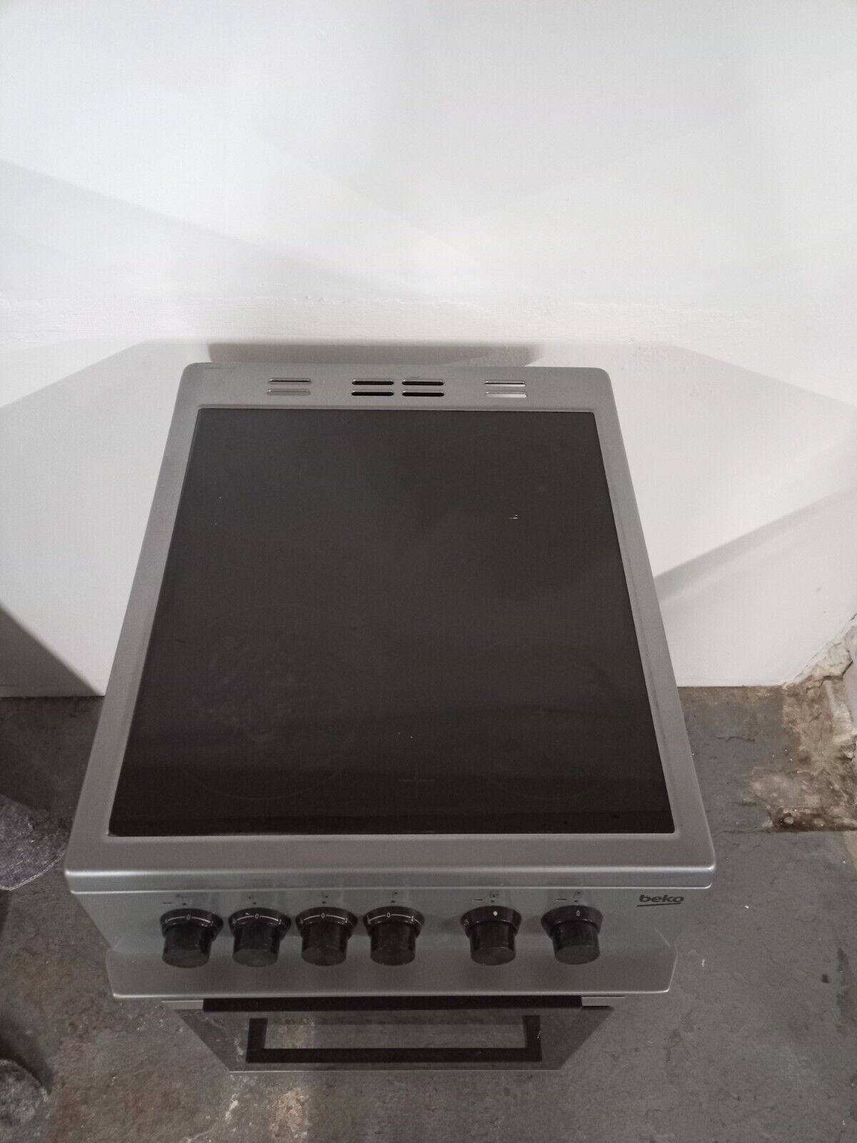 New Graded Silver Beko KDC5422AS  50 cm Electric Ceramic Cooker - RRP£399 W16