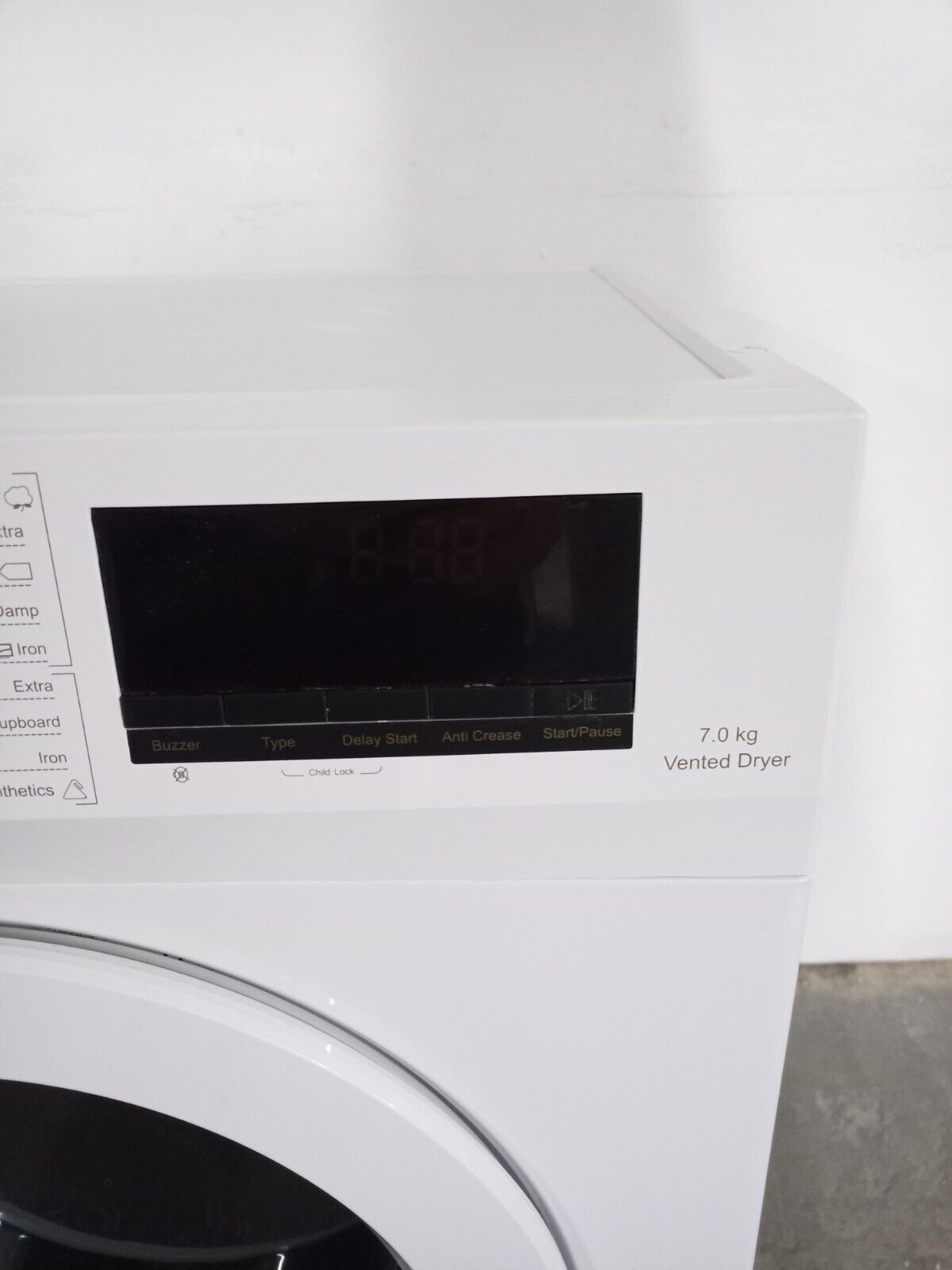 New Graded White Sovereign SVT7W 7KG Vented Tumble Dryer RRP £299 UK Del X60