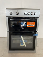 New Graded Silver Beko XTC611S 60cm Electric Ceramic Cooker RRP£499 - UK Del L73