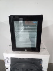 New Graded Black Polar GE819  Table Top  Bottle Drinks Display Fridge N16