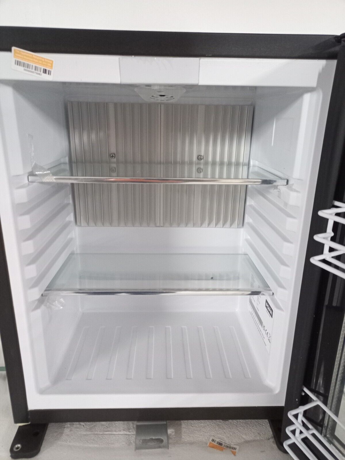 New Graded Black Polar GE819  Table Top  Bottle Drinks Display Fridge N16