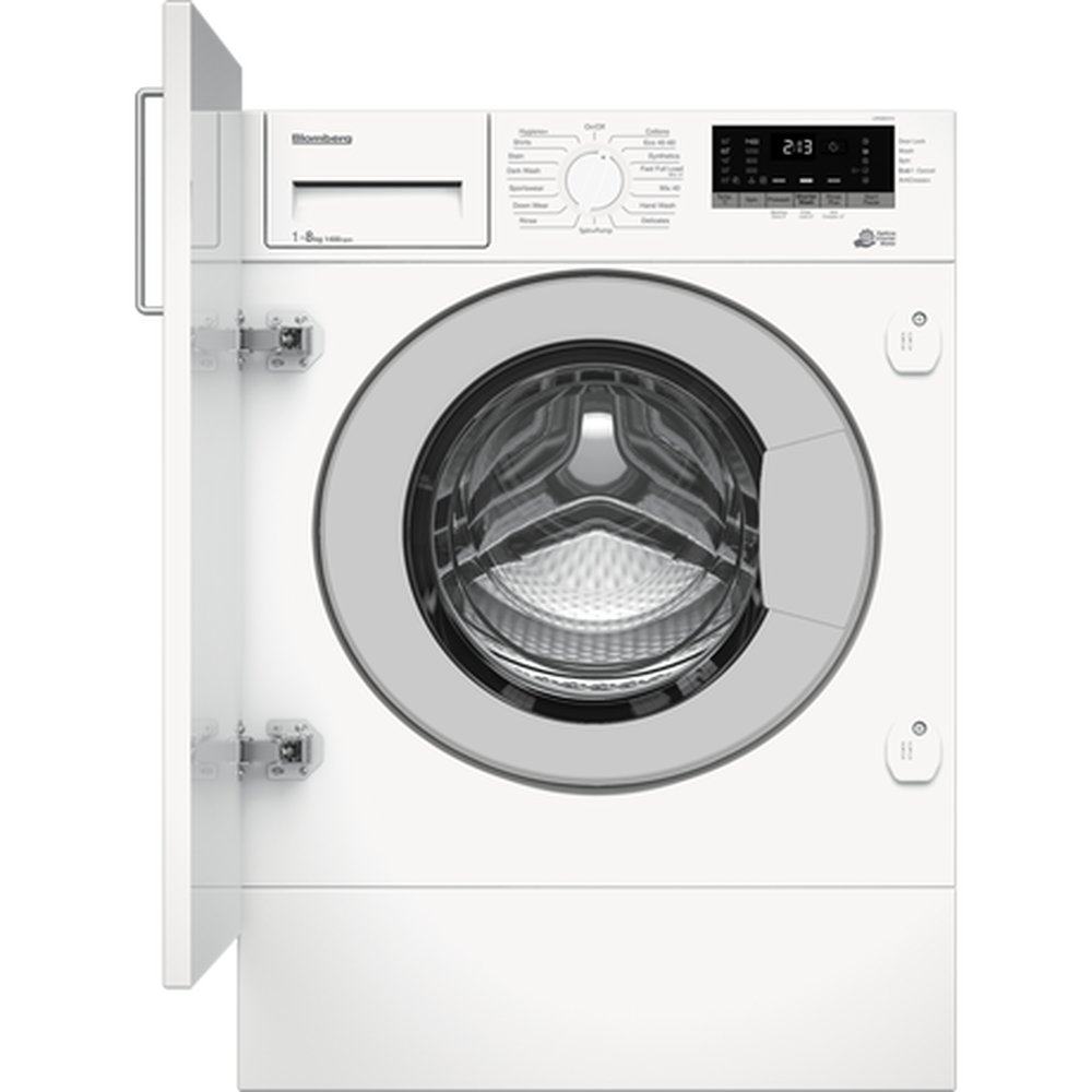 New Graded Beko LW1284410 Integrated 8 kg 1400 Spin Washing Machine  - V9