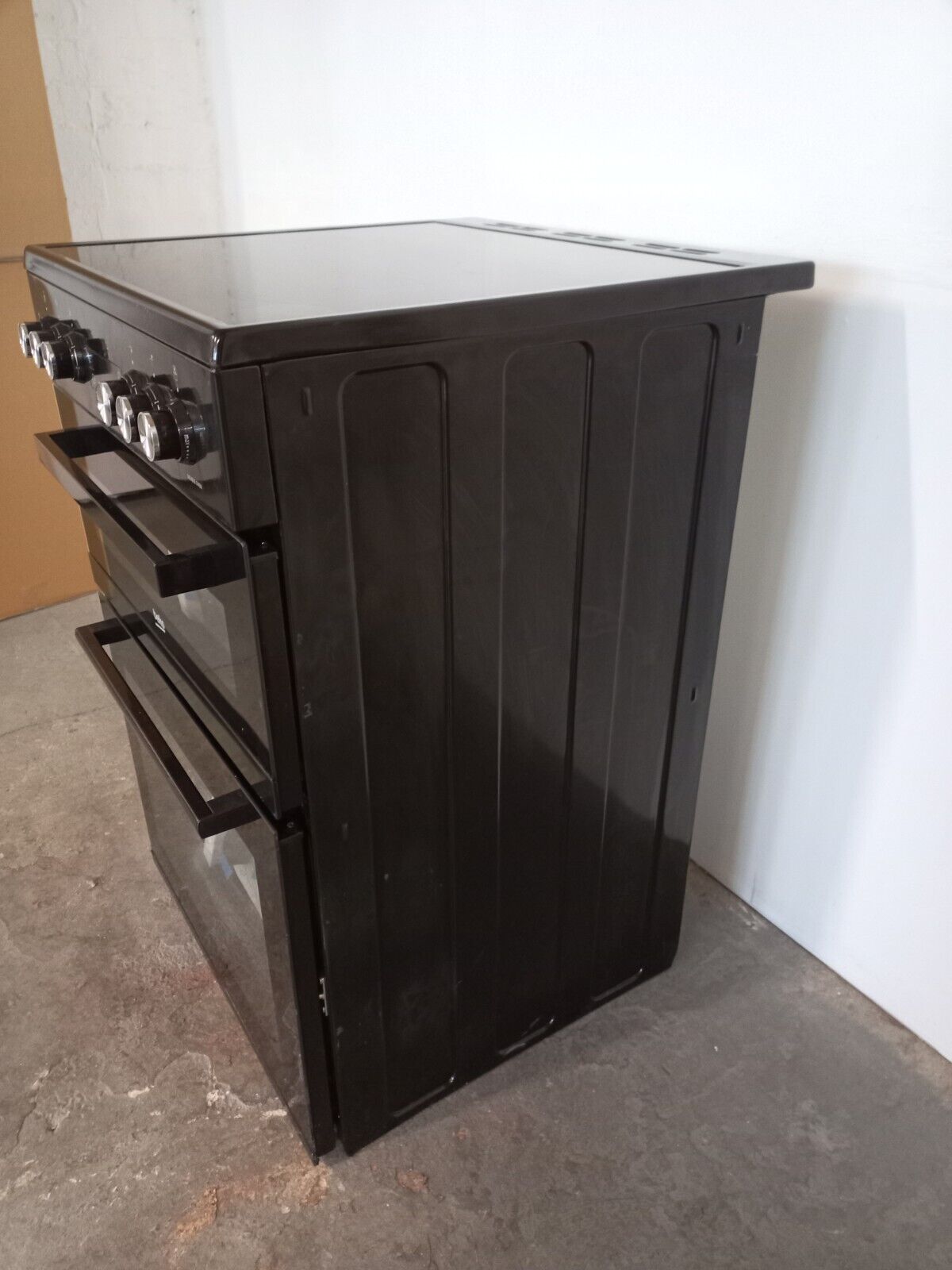 New Graded Black  Beko EDC634K  60cm Electric Double Cooker RRP£459 - UK Del X13