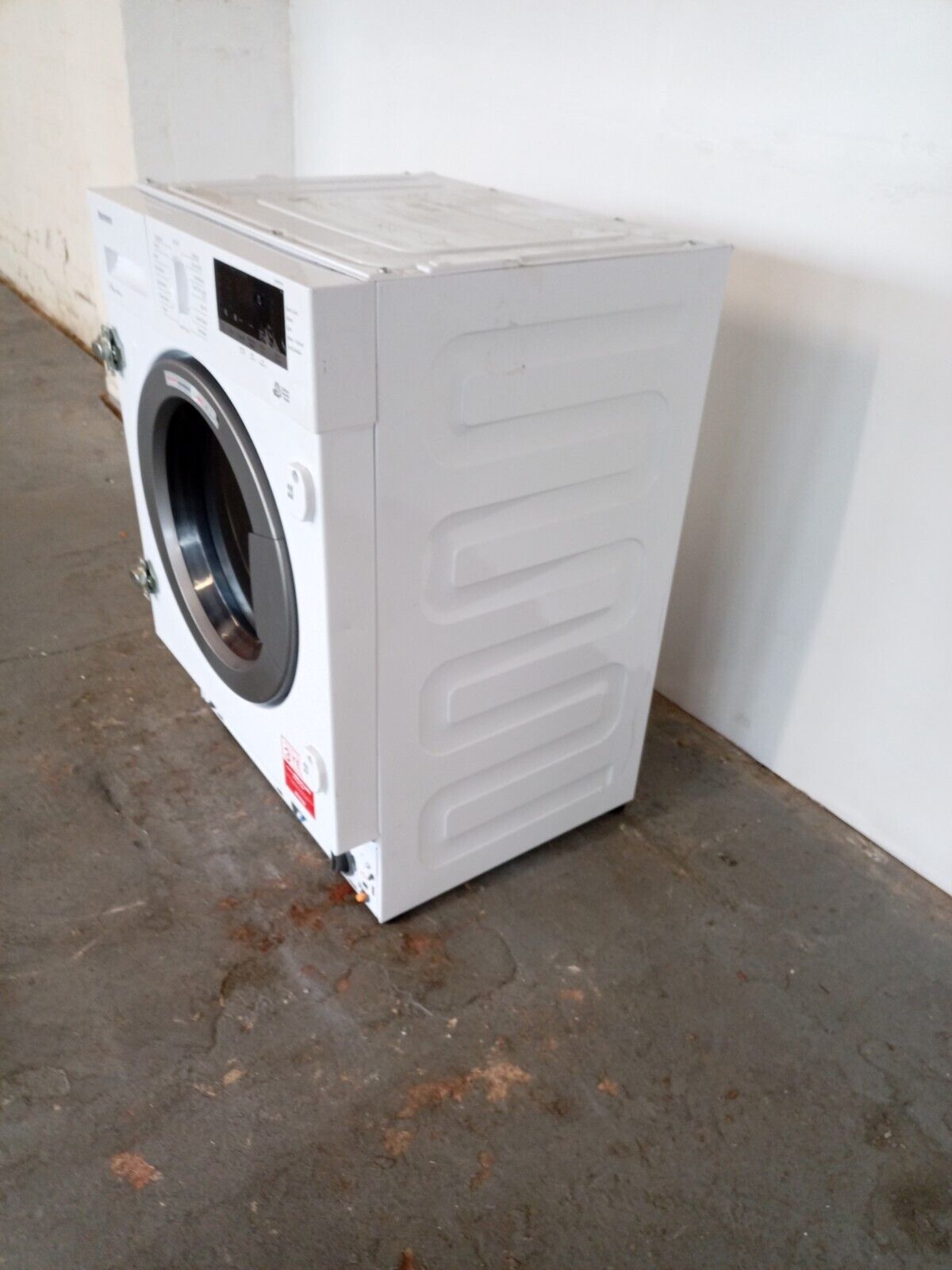 New Graded Beko LW1284410 Integrated 8 kg 1400 Spin Washing Machine  - V9