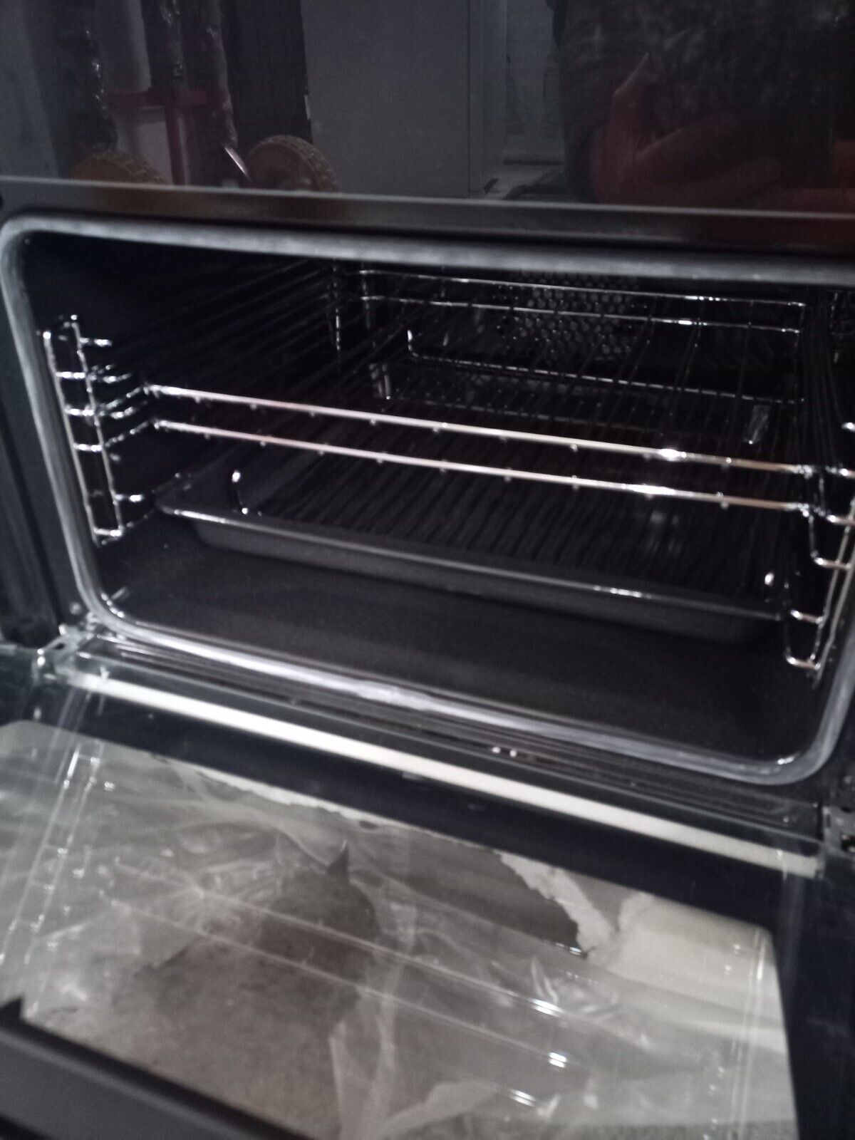 New Graded  Zanussi ZPHNL3X1 60cm Built Under Double Fan Oven - RRP£589 E17