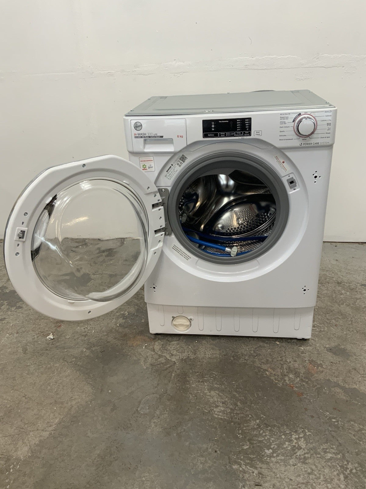 New Graded Hoover HBWS 48D1ACE-80 Integrated Washing Machine, 8kg, 1400 Spin K17