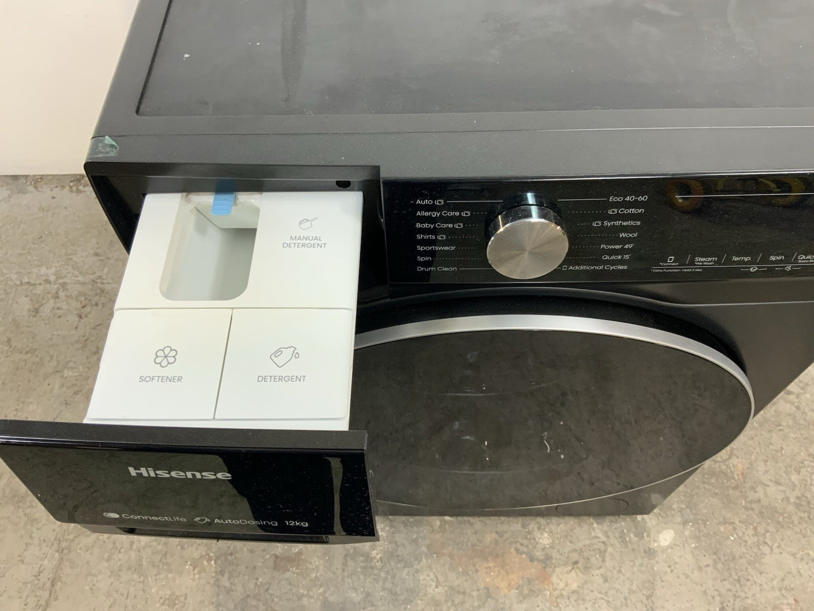 New Graded HISENSE 5S Series Auto WF5S1245BB WiFi 12 kg Washing Machine R55