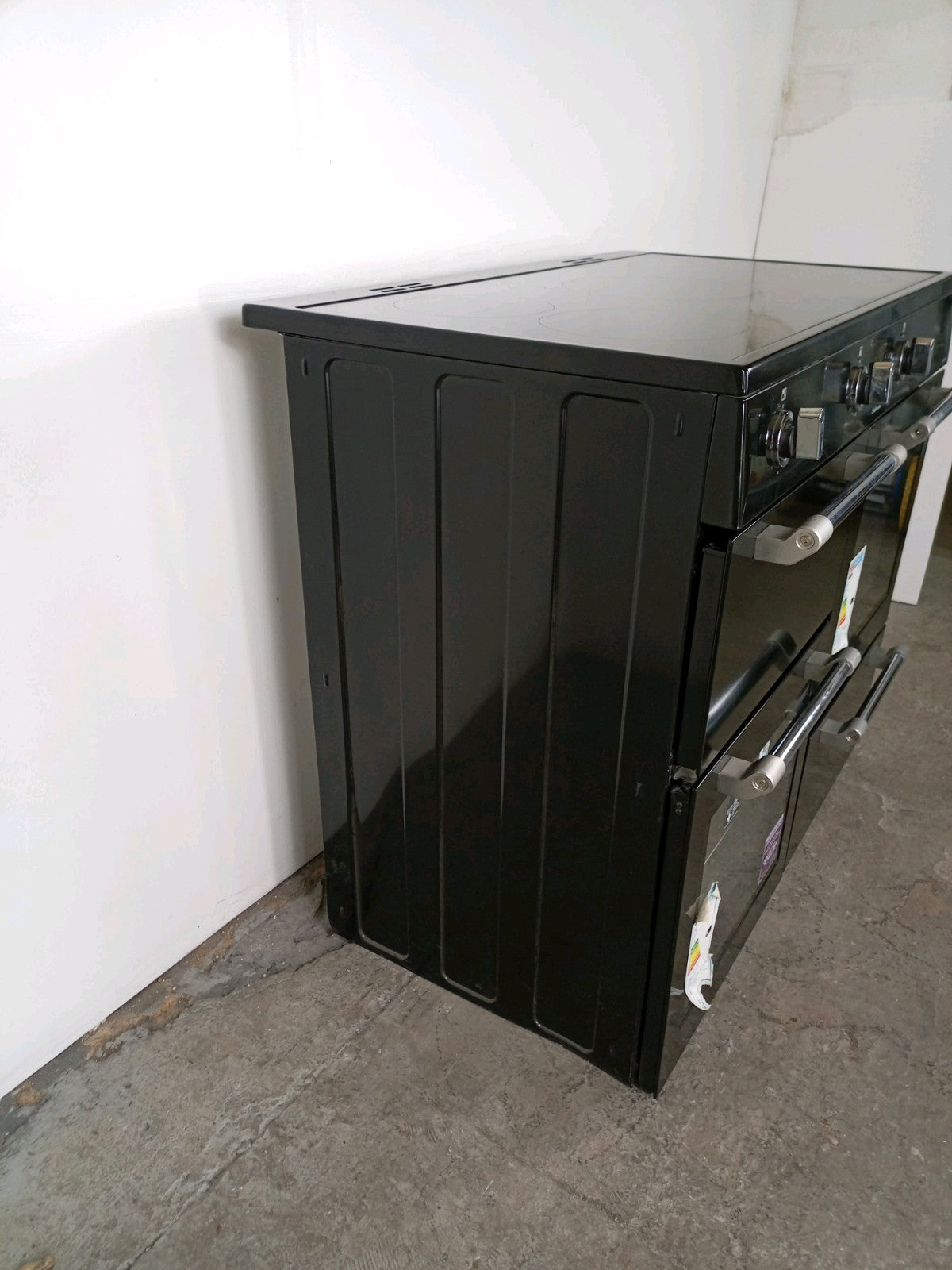 New Graded Black Leisure Cookmaster CK100D210K Range Cooker 100cm RRP £1598 F76