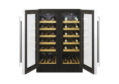 New Graded Hoover HWCB60DD UK 38 Bottle 60 cm Wine Cooler  RRP£699  Z25
