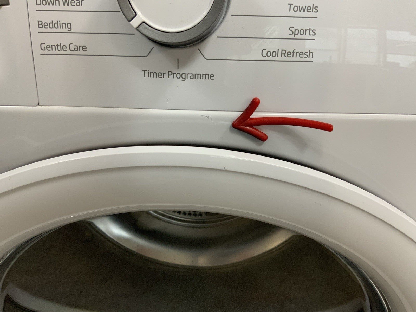 New Graded  Beko BMN3T3823W 8kg Heat Pump Tumble Dryer - Whiter RRP£399 R23