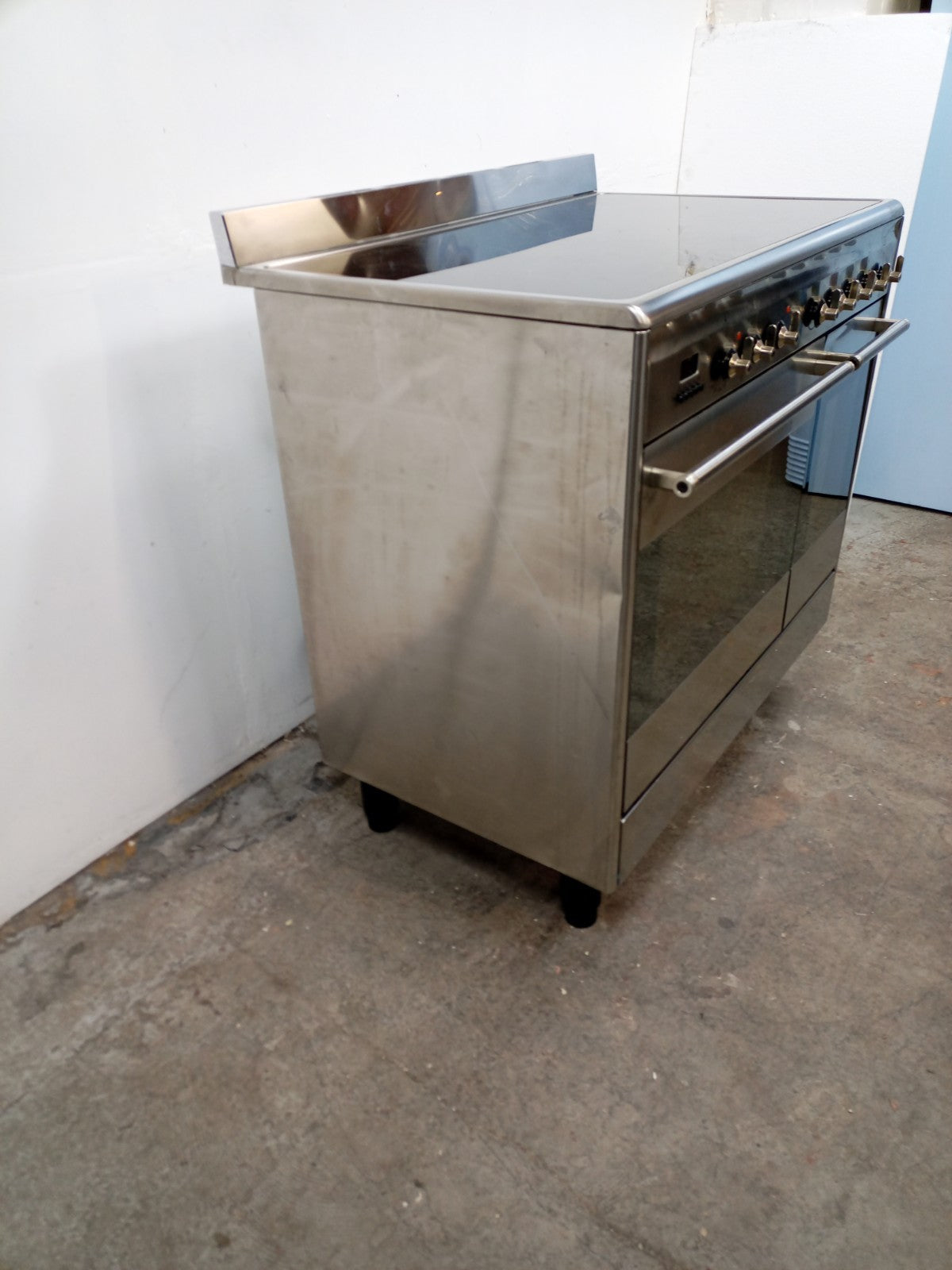 Graded Smeg SUK92CMX9 90cm Electric Range Cooker Induction RRP£1999 S66