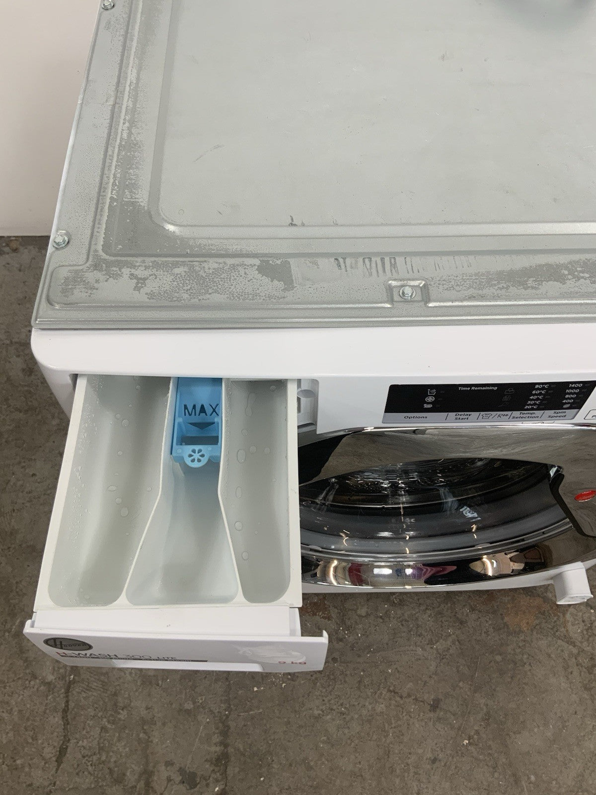 New Graded Hoover H-WASH 300 LITE HBWS49D2ACE-80 Washing Machine  RRP £539 K25