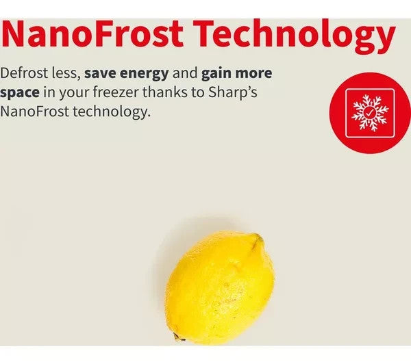 New Graded SHARP SJ-BE250M1XS-EN Integrated 70/30 Fridge Freezer RRP£379 R32