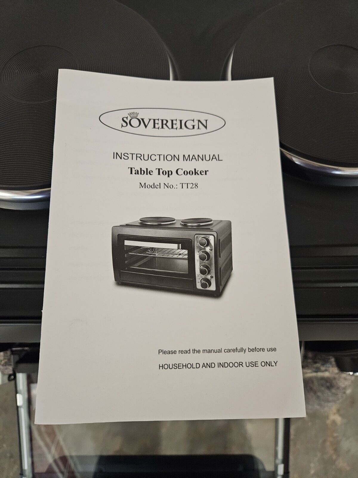 SOVEREIGN TT28 TABLE TOP COOKER