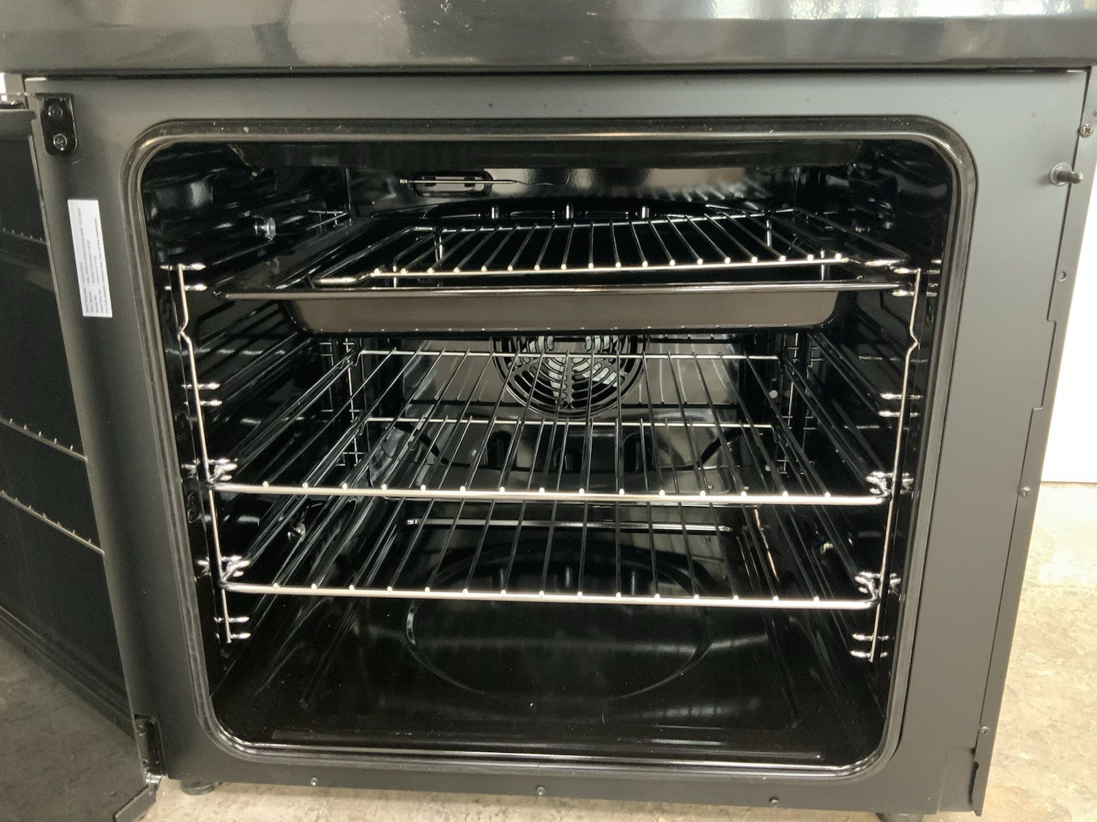 New Graded Belling BEL MRA Farmhouse 60Ei Induction Hob Cooker blackRRP£949 K90