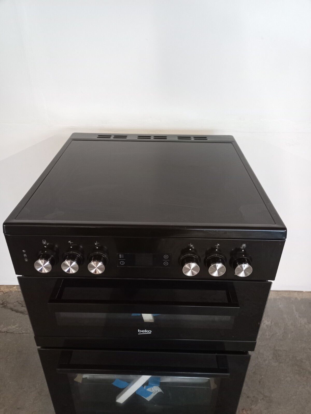 New Graded Black  Beko EDC634K  60cm Electric Double Cooker RRP£459 - UK Del X13