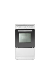 New Graded White Montpellier MSE46W 50cm Electric Single Cooker RRP£239 - N17
