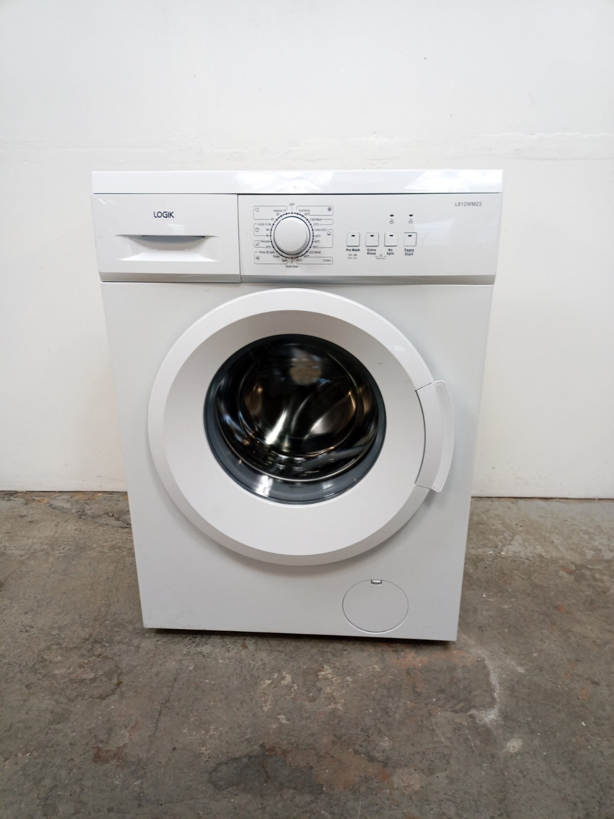 New Graded Logik L612WM23 6kg Washing Machine 1200 Spin RRP£239 C4