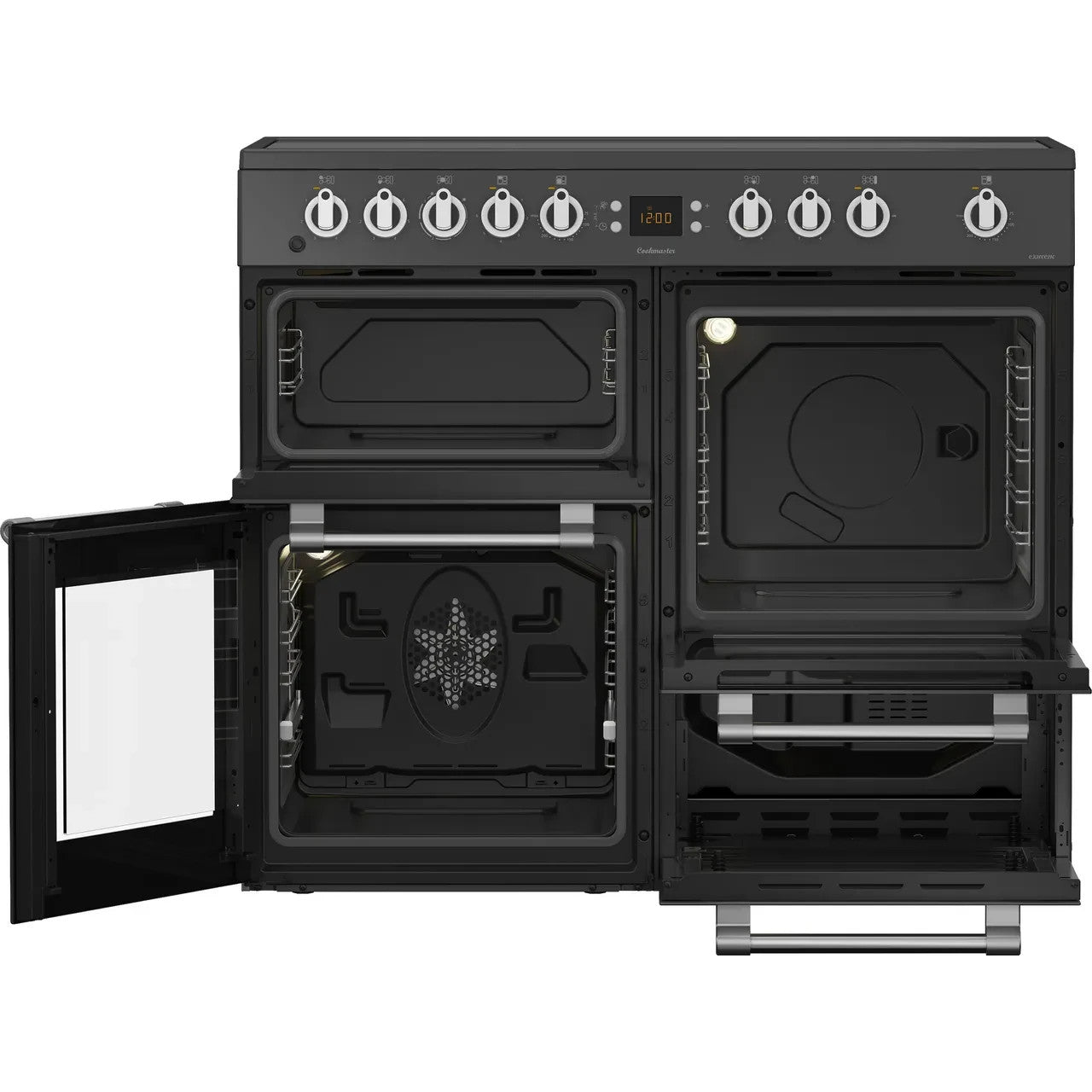 New Graded Leisure Cookmaster 100cm Electric Range Cooker with Ceramic hob F73