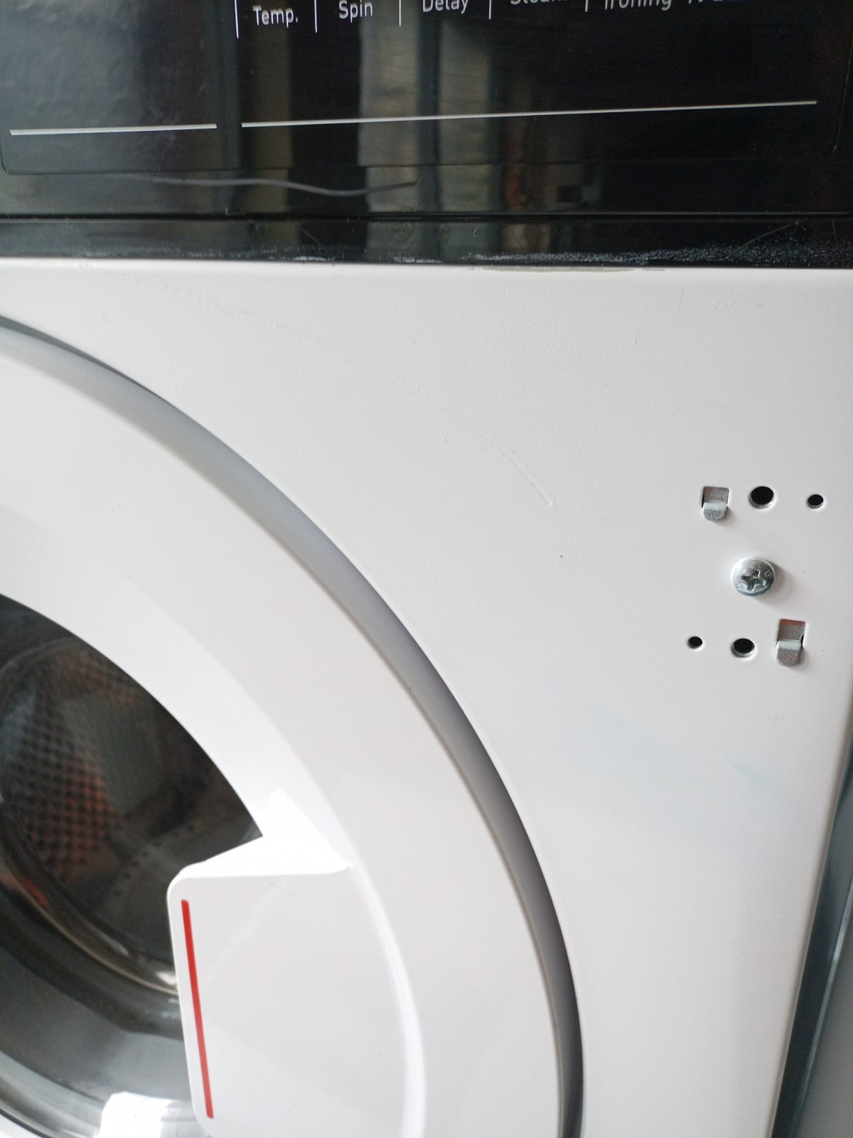 New Graded SHARP ES-NIH714BWA  Integrated 7 kg 1400 Washing Machine RRP£399 K19