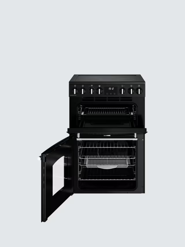New Graded Belling BEL MRA Farmhouse 60Ei Induction Hob Cooker blackRRP£949 K90