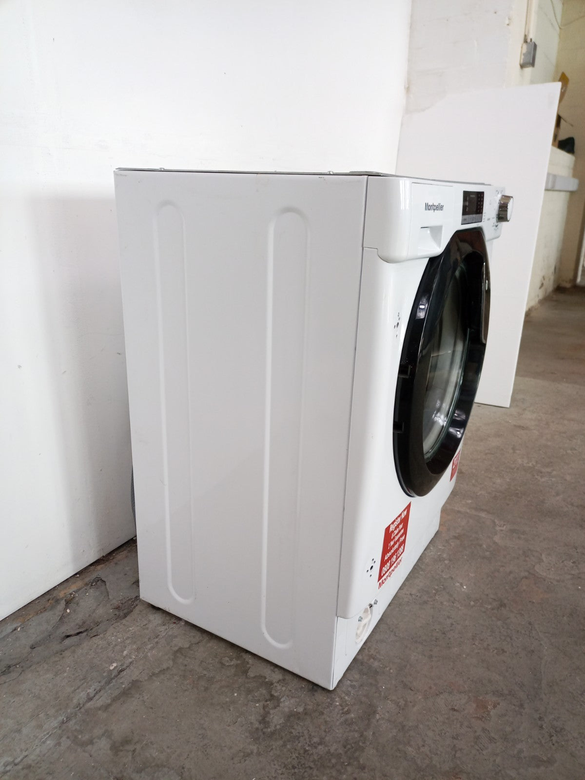 New Graded Montpellier MIWM84 Integrated 8 kg 1400 Spin Washing Machine V21