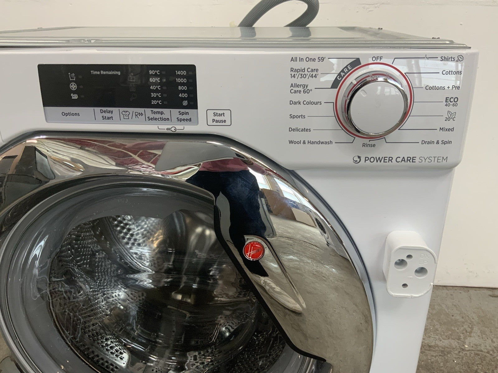 New Graded Hoover H-WASH 300 LITE HBWS49D2ACE-80 Washing Machine  RRP £539 K25