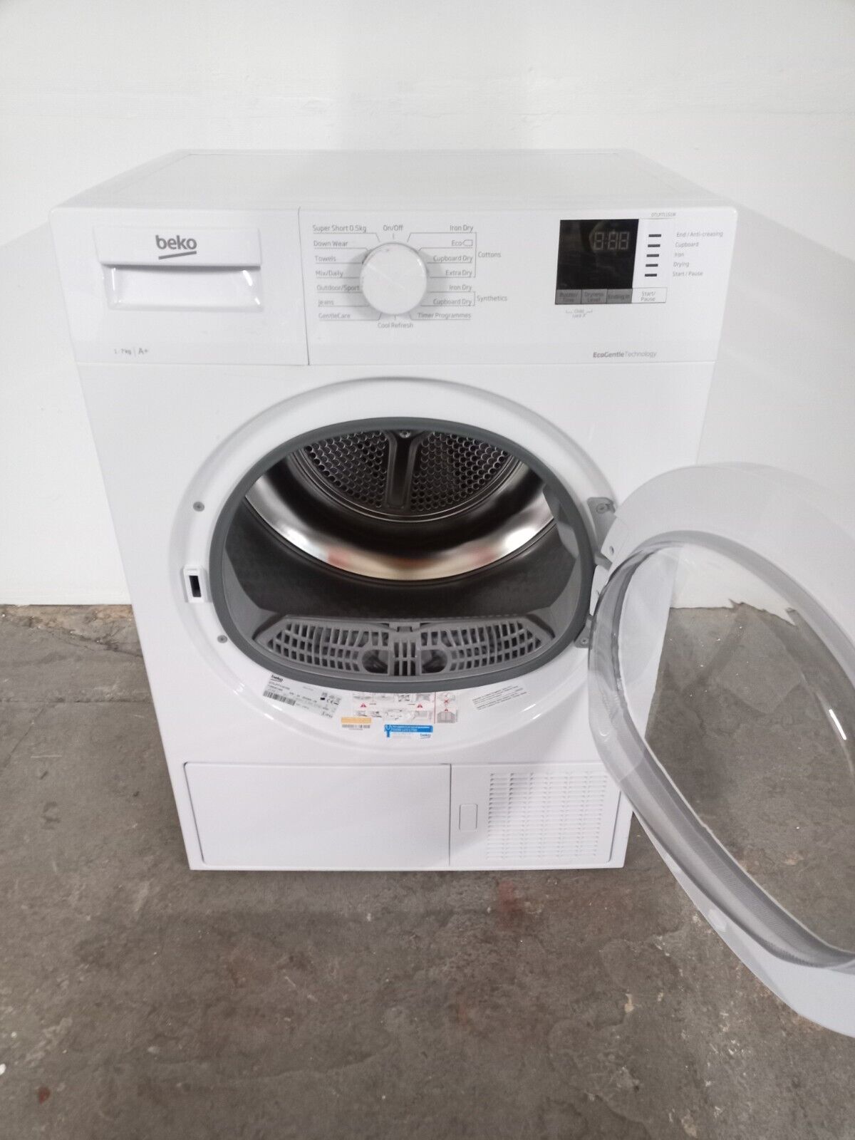 New Graded  Beko DTLP71151W 8kg Heat Pump Tumble Dryer RRP £430 K15