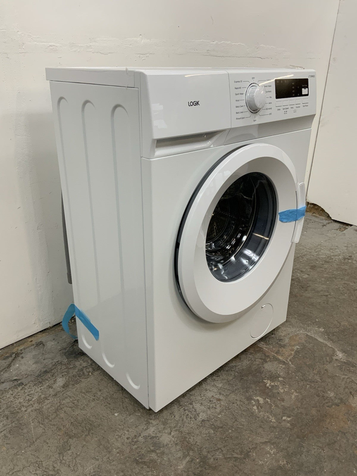 New Graded LOGIK L712WM23 7 kg 1200 Spin Washing Machine - White RRP£239 R53