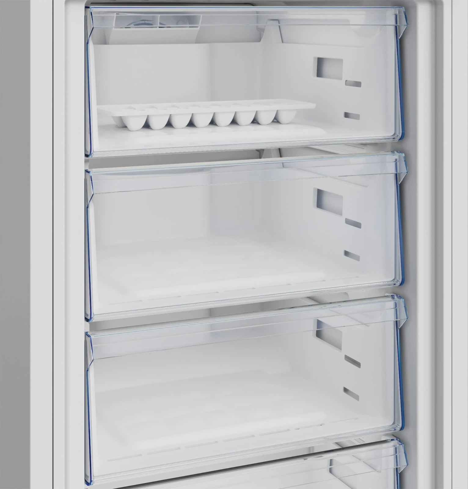 New Graded Beko CNG4692VW  50/50 Frost Free Fridge Freezer - White F11