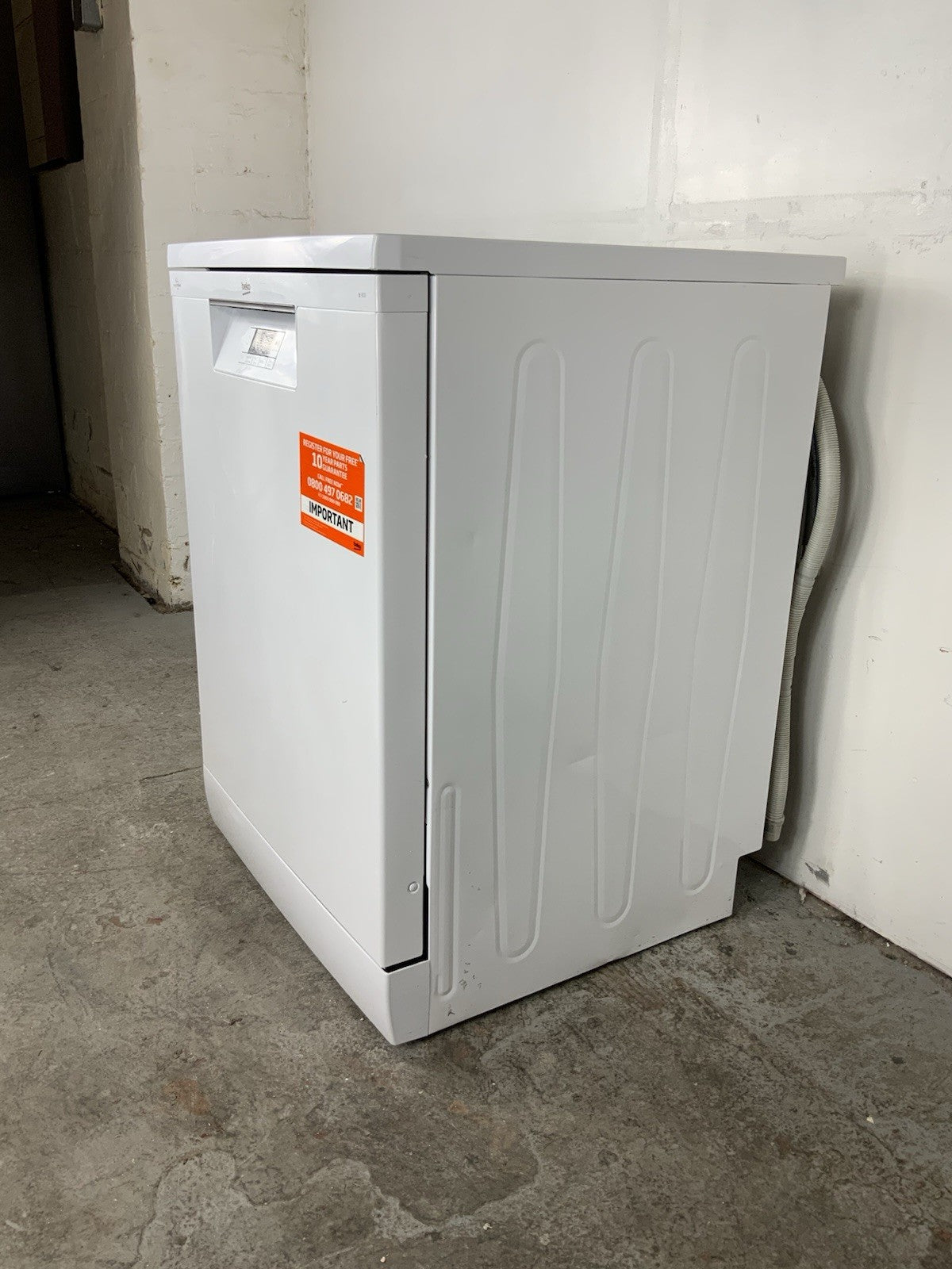 New Graded White BEKO BDFN15430W Pro HygieneIntense  Full-size Dishwasher F35