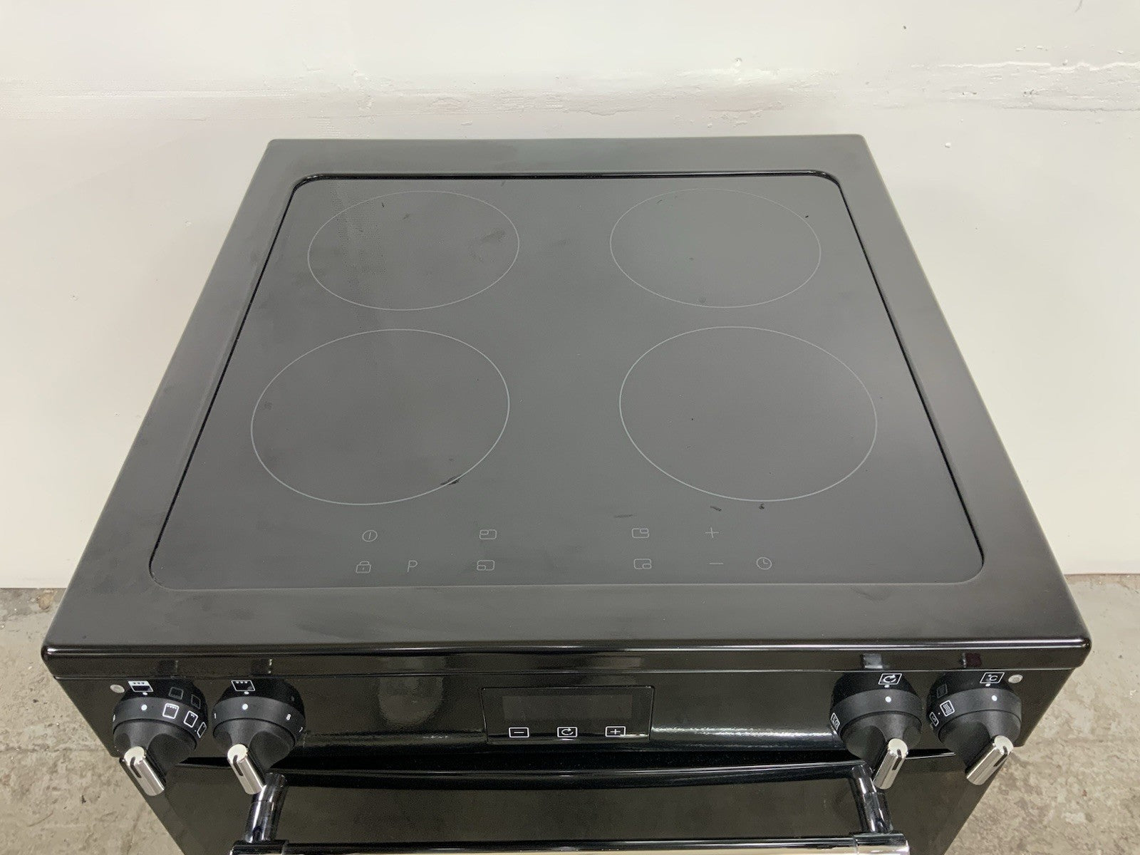 New Graded Belling BEL MRA Farmhouse 60Ei Induction Hob Cooker blackRRP£949 K90