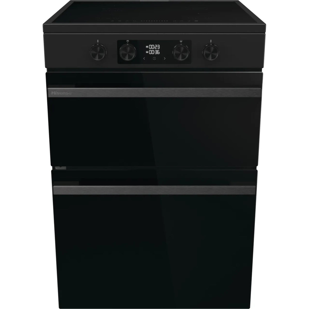 New Graded Hisense Hi6 Max HDCEIT6C20B 60cm Double Oven Electric Cooker F56