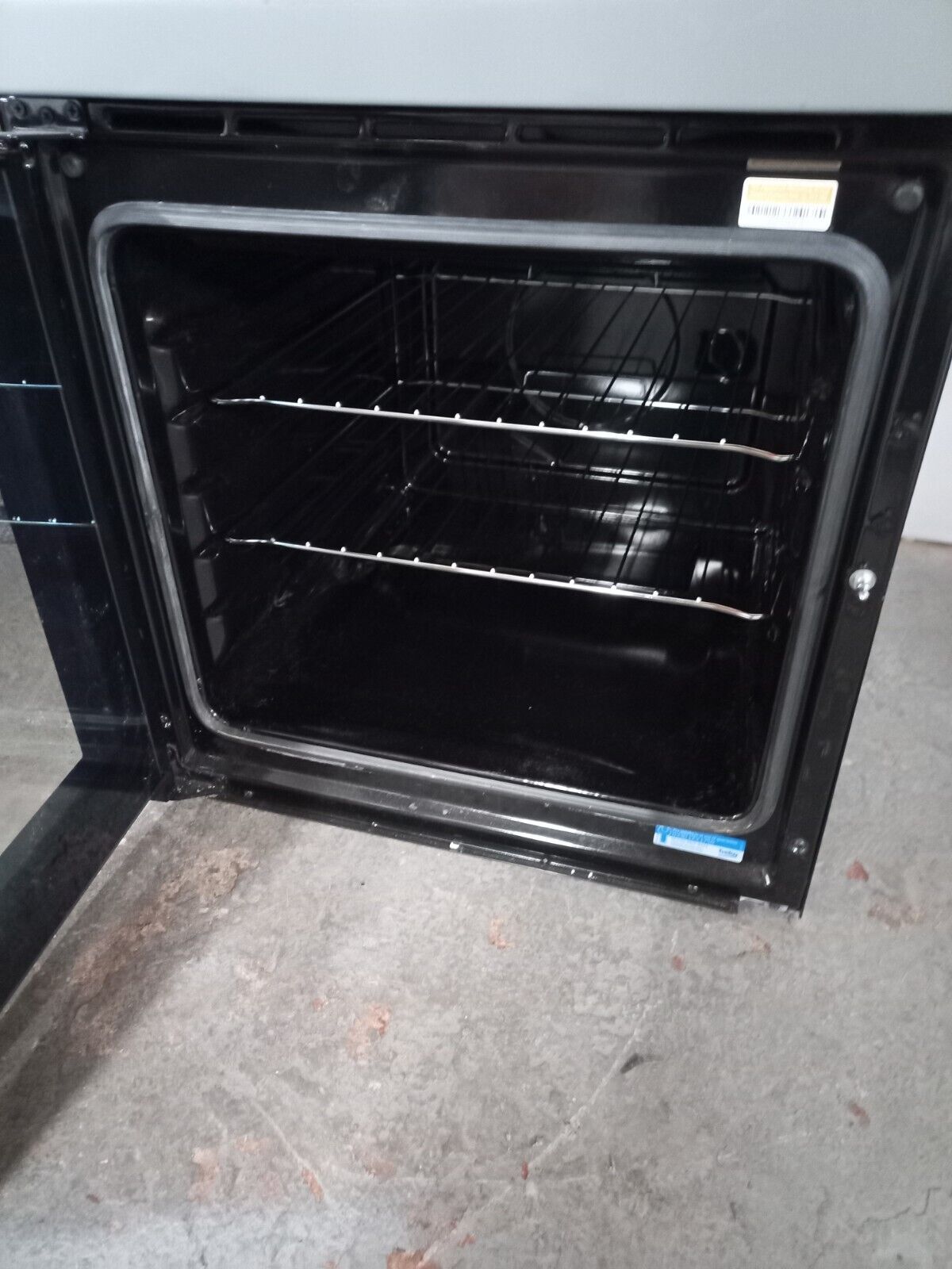 New Graded Silver Beko KDC5422AS  50 cm Electric Ceramic Cooker - RRP£399 W16