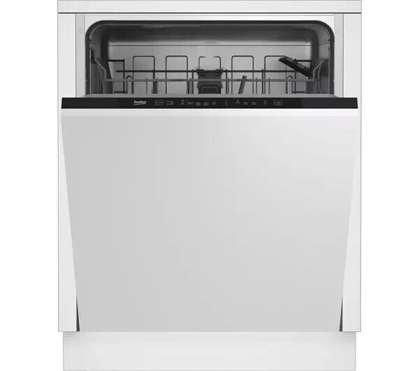 New Graded BEKO DIN15X20 Full-size Fully Integrated Dishwasher RRP £329 F20