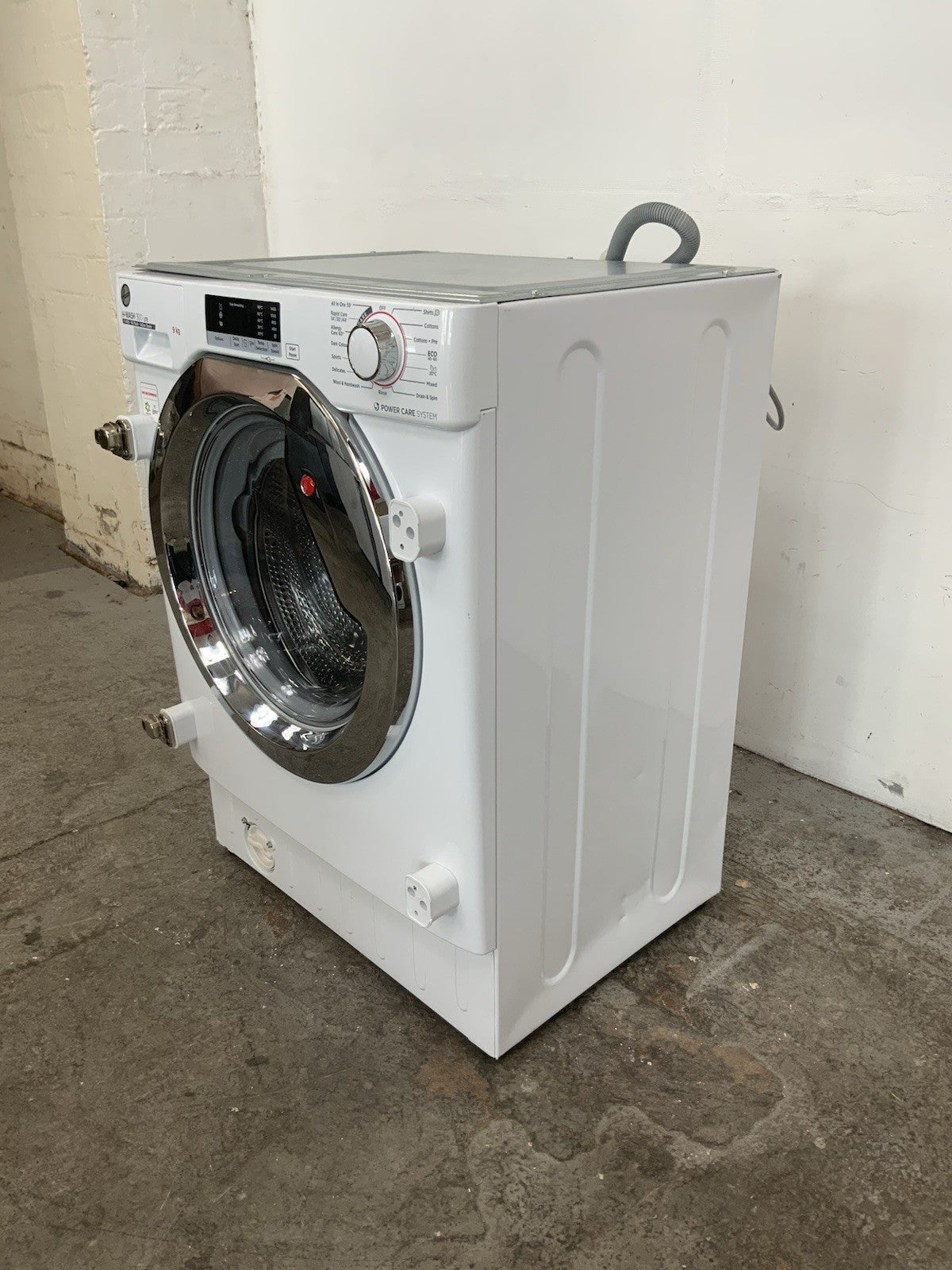 New Graded Hoover H-WASH 300 LITE HBWS49D2ACE-80 Washing Machine  RRP £539 K25