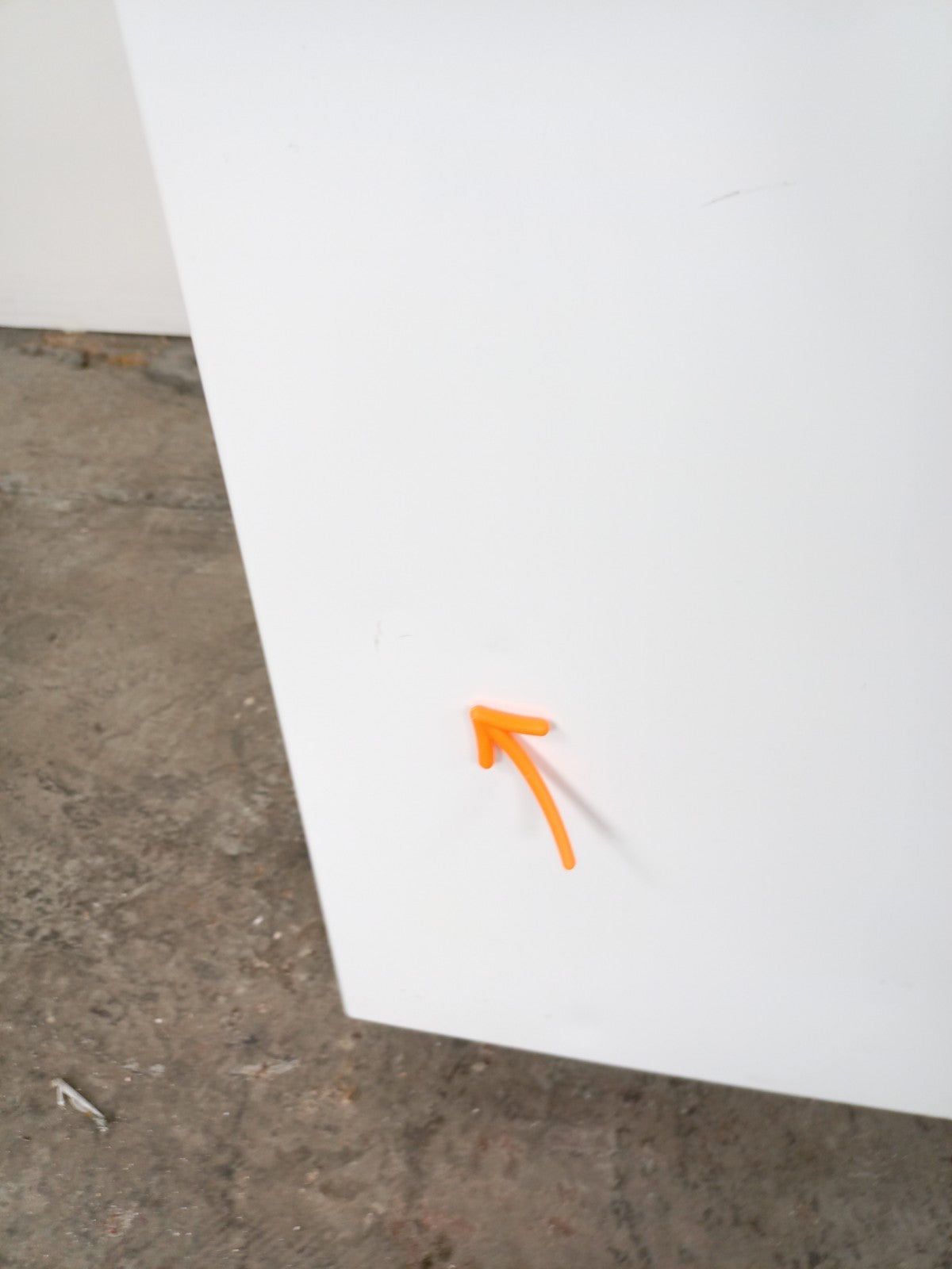 New Graded White Beko FFG1545W 177ltr  Tall Freezer Outbuildings RRP£399 V5