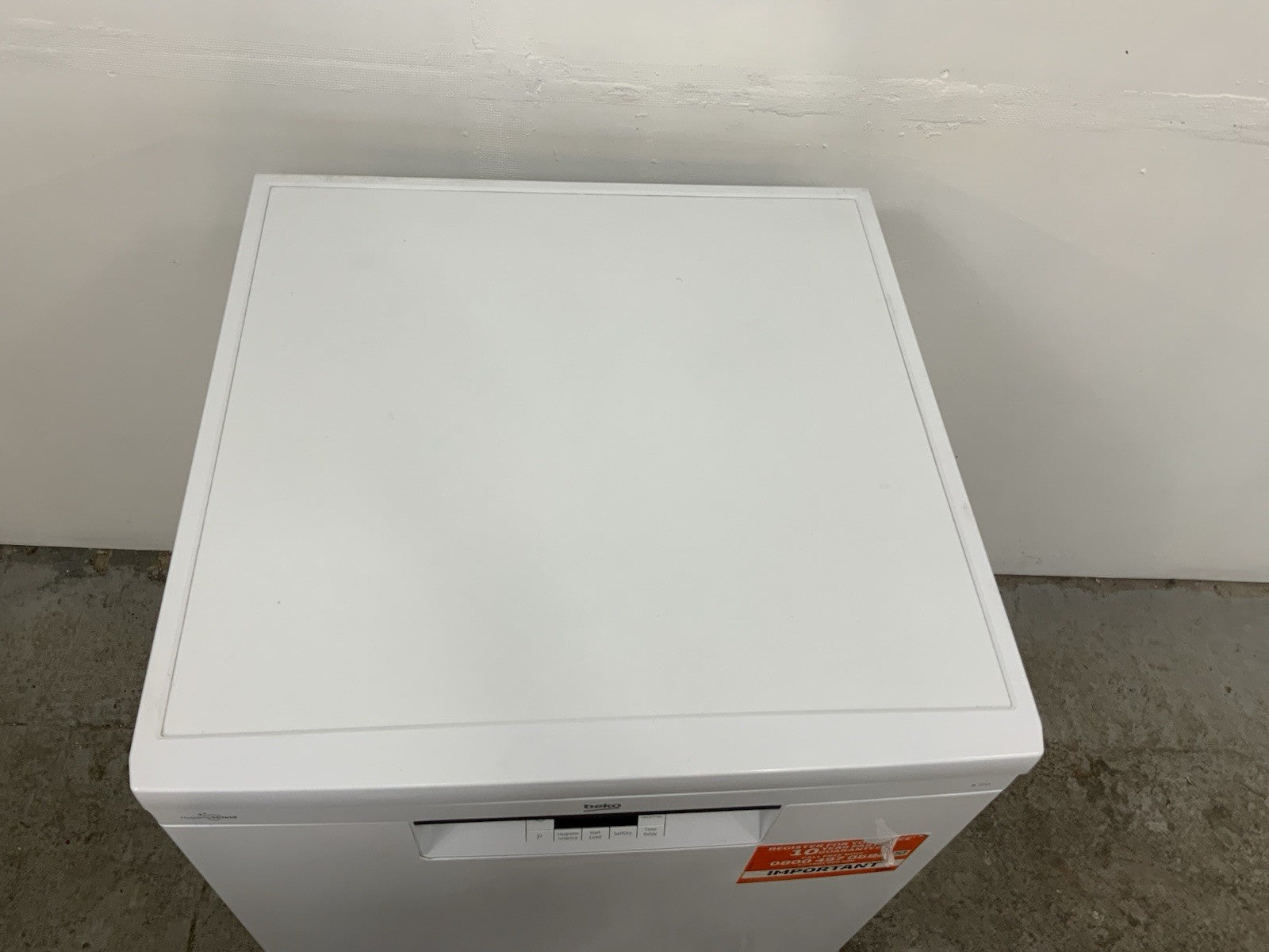 New Graded White BEKO BDFN15430W Pro HygieneIntense  Full-size Dishwasher K1