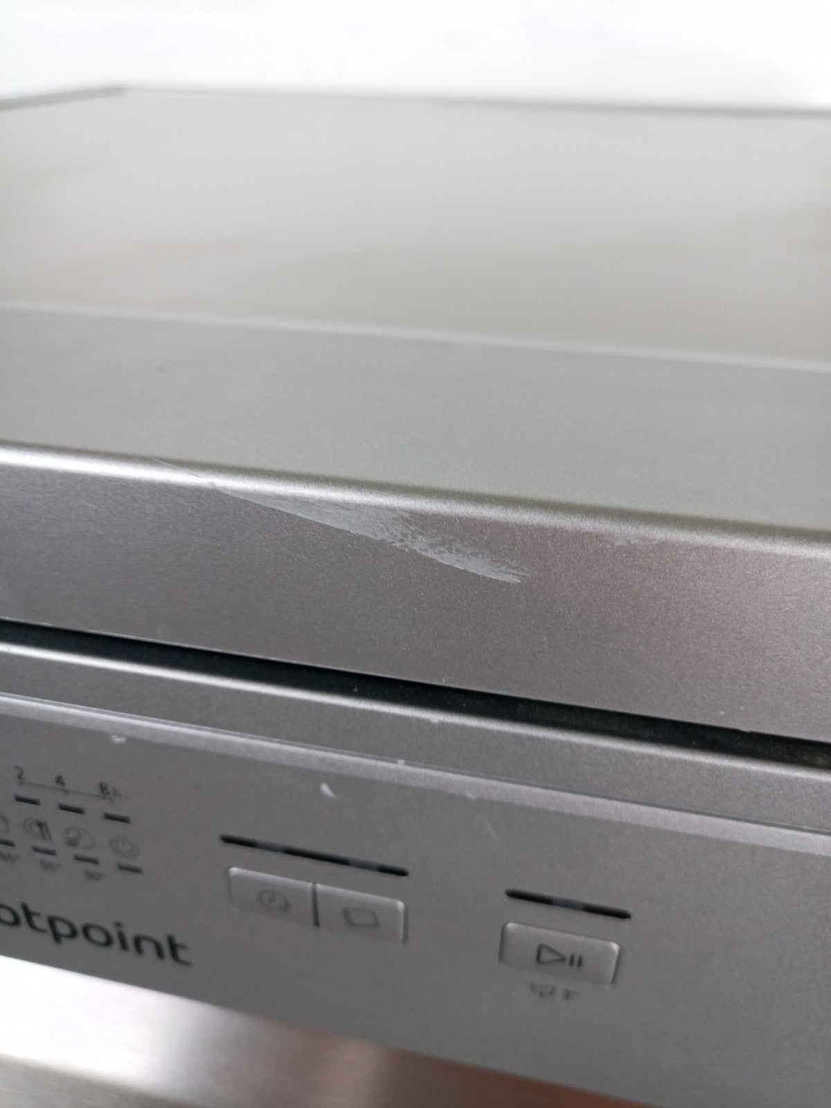 New Graded S/Steel Hotpoint H2FHL626XUK  Full Size Dishwasher RRP£349 E90