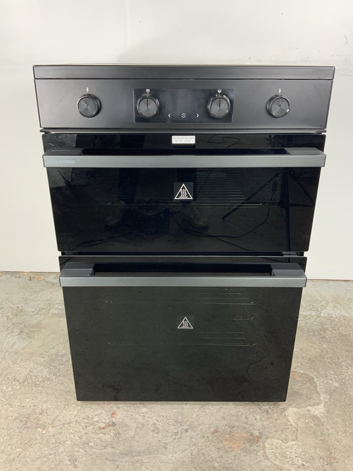 New Graded Hisense Hi6 Max HDCEIT6C20B 60cm Double Oven Electric Cooker F56