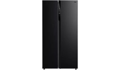 New Graded Bush MESBSB23E American Fridge Freezer - Black RRP £529 K69