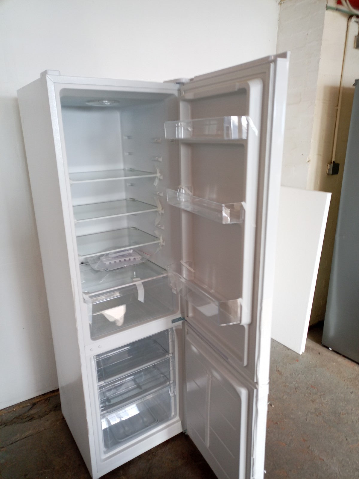 New Graded White SIA SFF17855WE Freestanding  Fridge Freezer RRP£320  H92