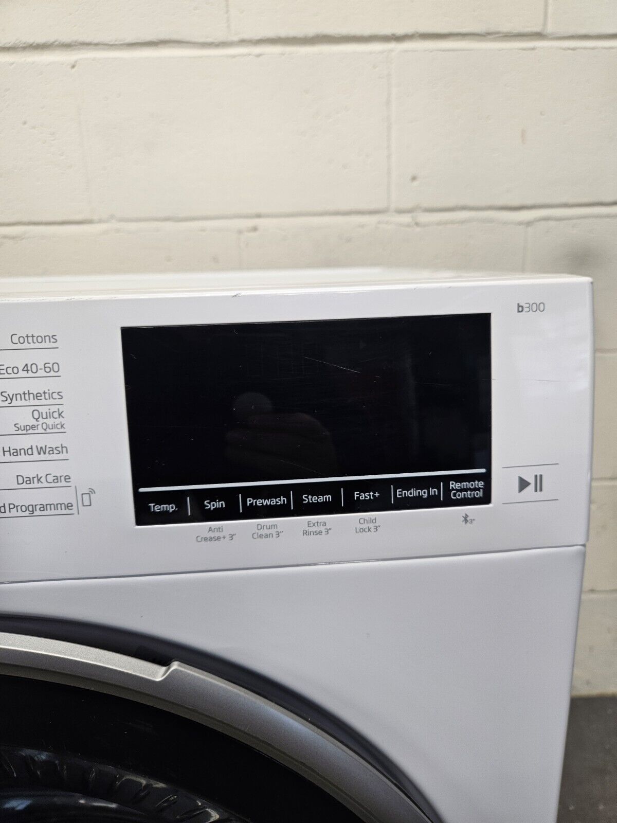 New Graded BEKO Pro IronFast B3W5841IW 8 kg 1400 Spin Washing Machine (CC4)