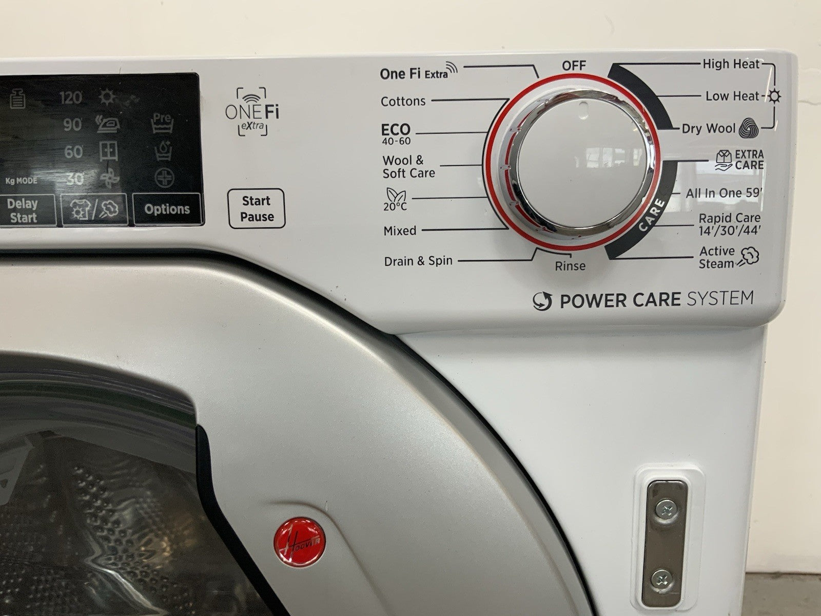 New Graded HOOVER HBWOS69TAME Integrated 9 kg 1600 Washing Machine RRP£549 K4
