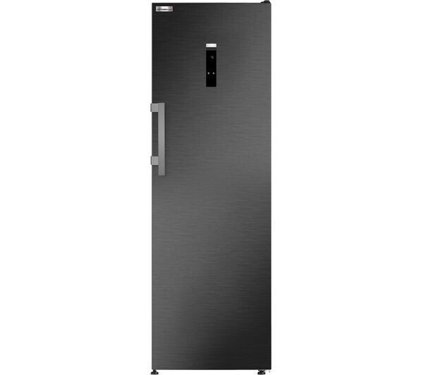 New Graded Black Steel Grundig GLNEP5686VPZ   Larder FrIdge RRP £549! -X8